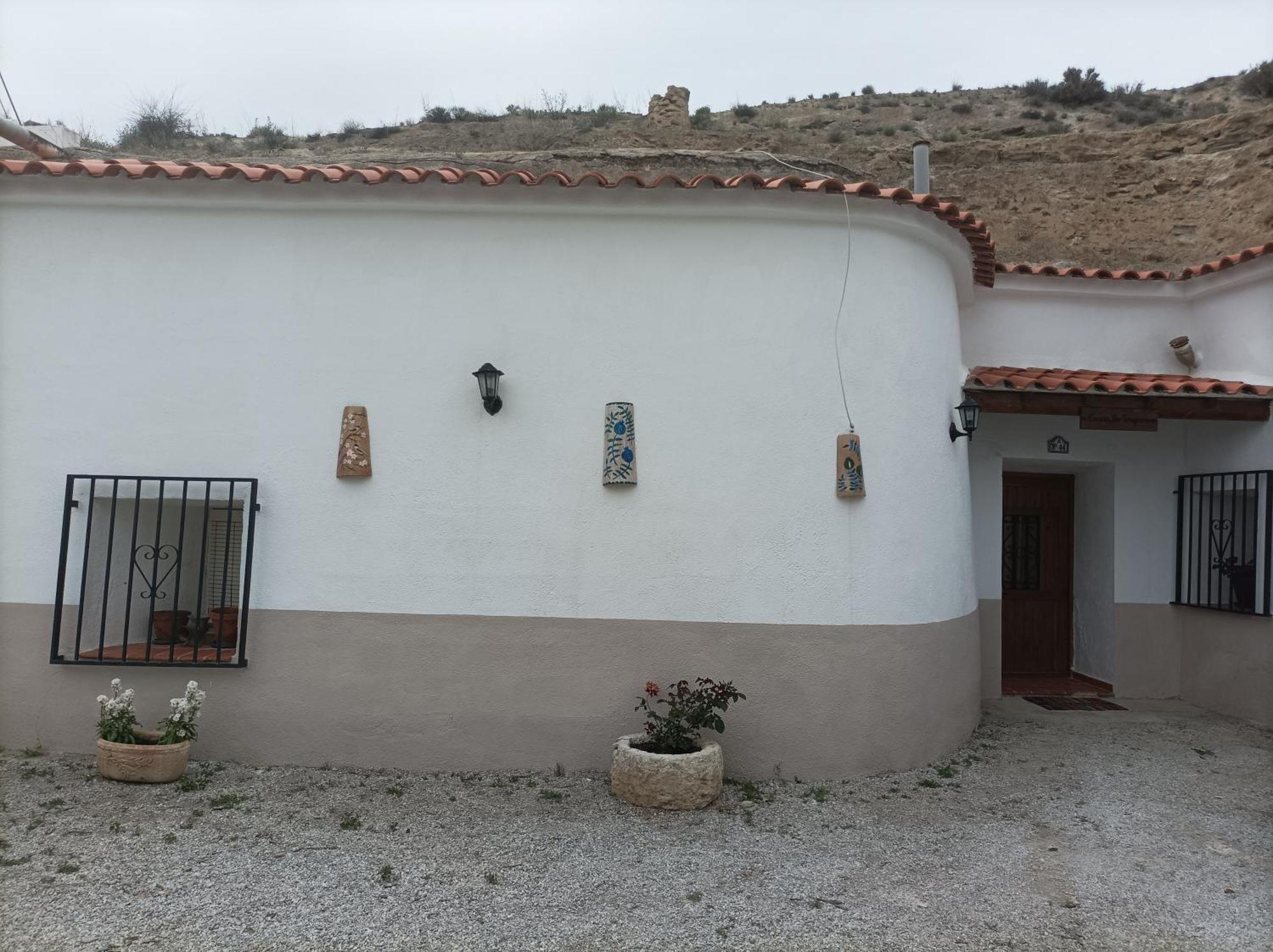 Gasthaus Cueva La Trapera Benamaurel Exterior foto